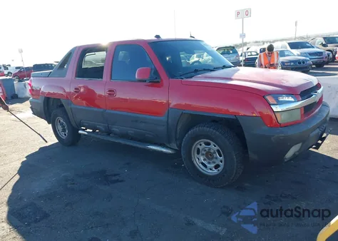 2004 Chevrolet Avalanche 2500 из США, поврежденный, VIN 3GNGK22G64G124782